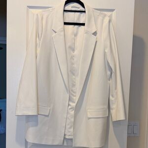 All Saints Classic White Women's Blazer